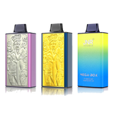 JNR Mega Box 25000 Puffs Wegwerp Vape (Doos van 10)