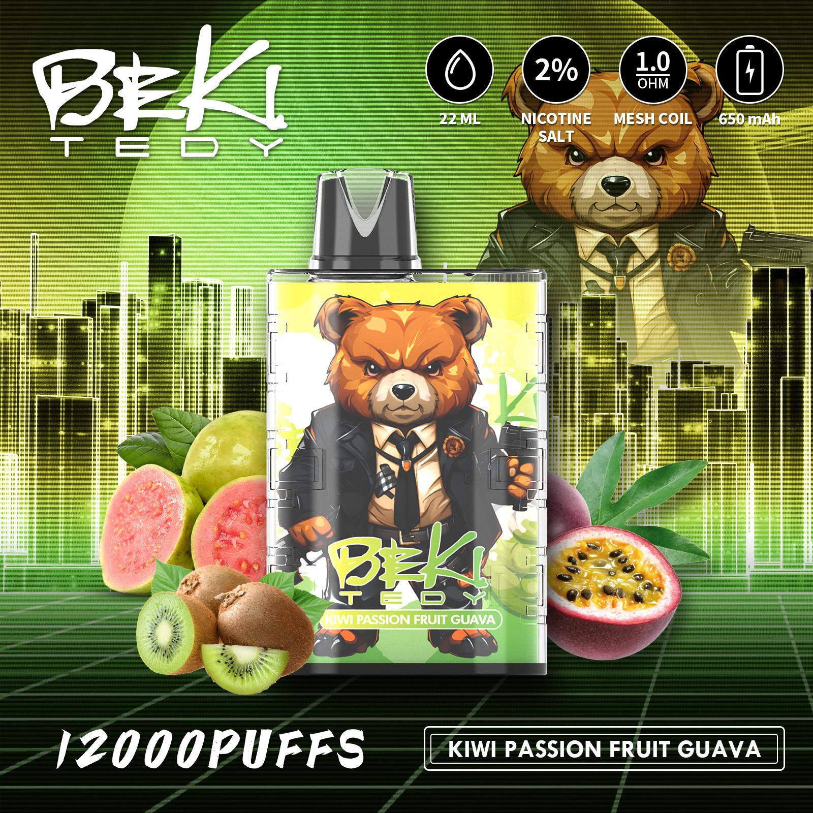 Beki Tedy 12000 Puffs Wegwerp Vape (Doos van 10)