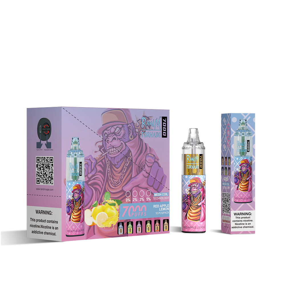 RAndM Tornado 7000 Puffs Wegwerp Vape (Doos van 10)