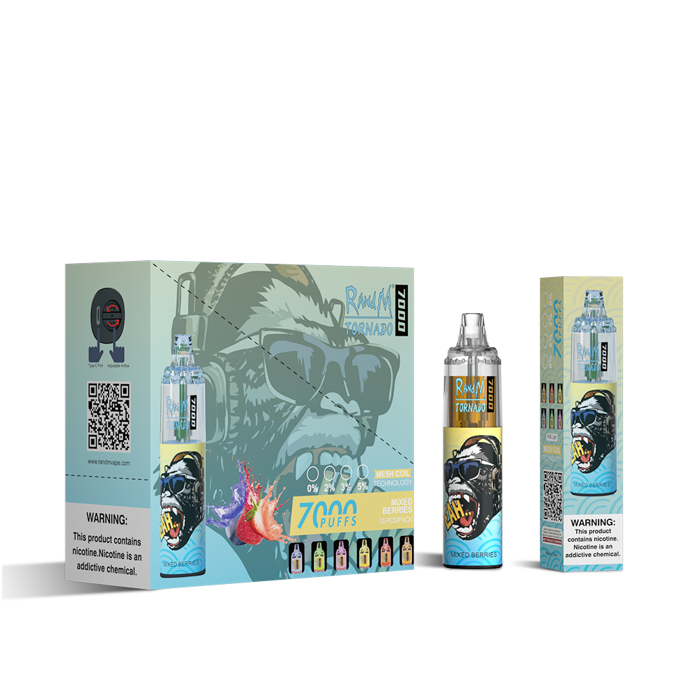 RAndM Tornado 7000 Puffs Wegwerp Vape