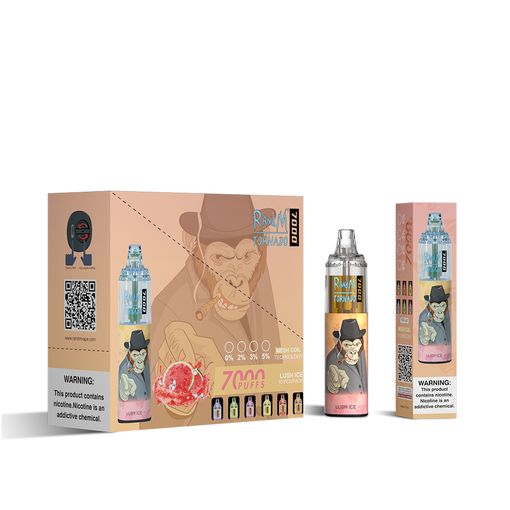 RAndM Tornado 7000 Puffs Wegwerp Vape