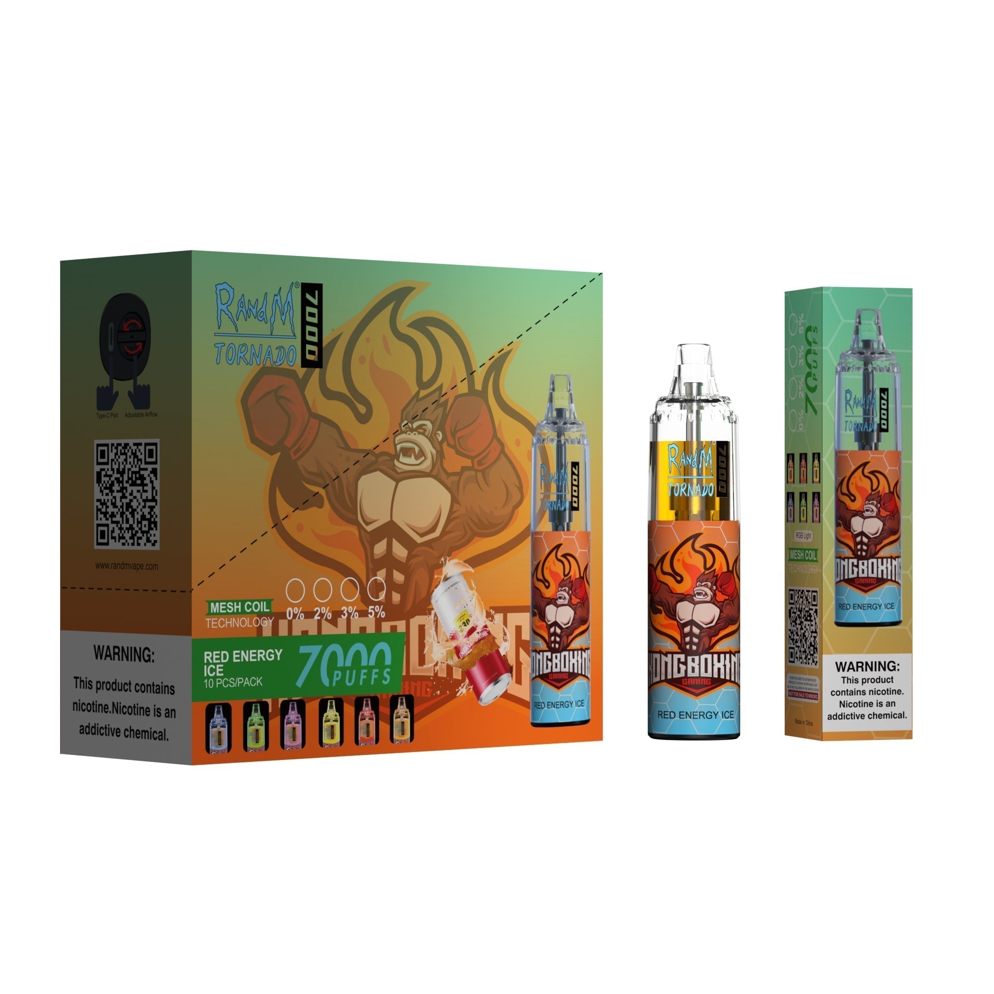 RAndM Tornado 7000 Puffs Wegwerp Vape