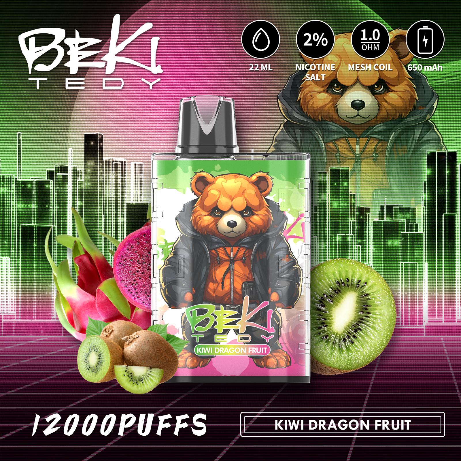 Beki Tedy 12000 Puffs Wegwerp Vape (Doos van 10)