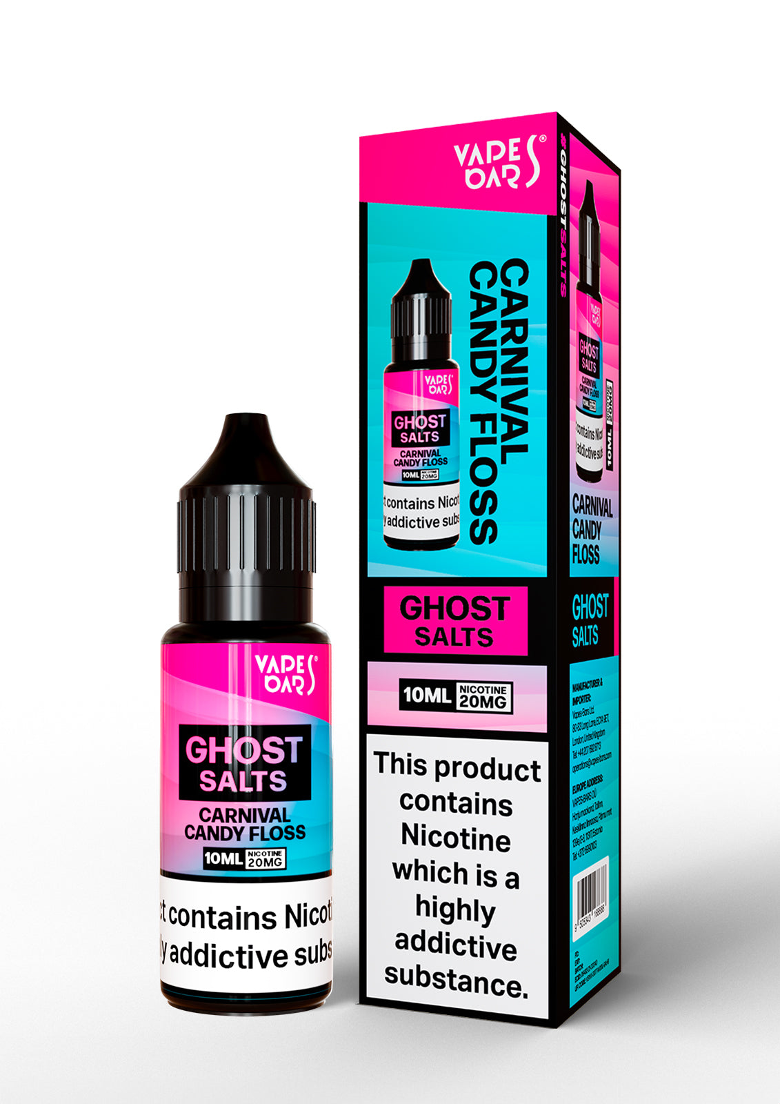 Ghost Nic Salts (Doos van 10)