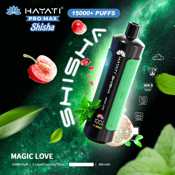 Hayati Shisha 15000 Puffs Wegwerp Vape