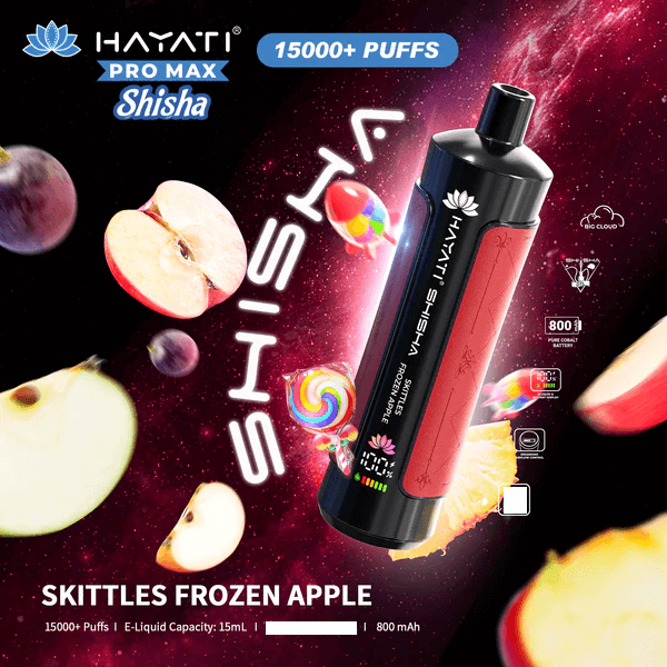 Hayati Shisha 15000 Puffs Wegwerp Vape (Doos van 10)