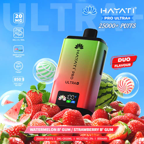 Hayati Pro Ultra Plus 25000 Puffs Disposable Vape