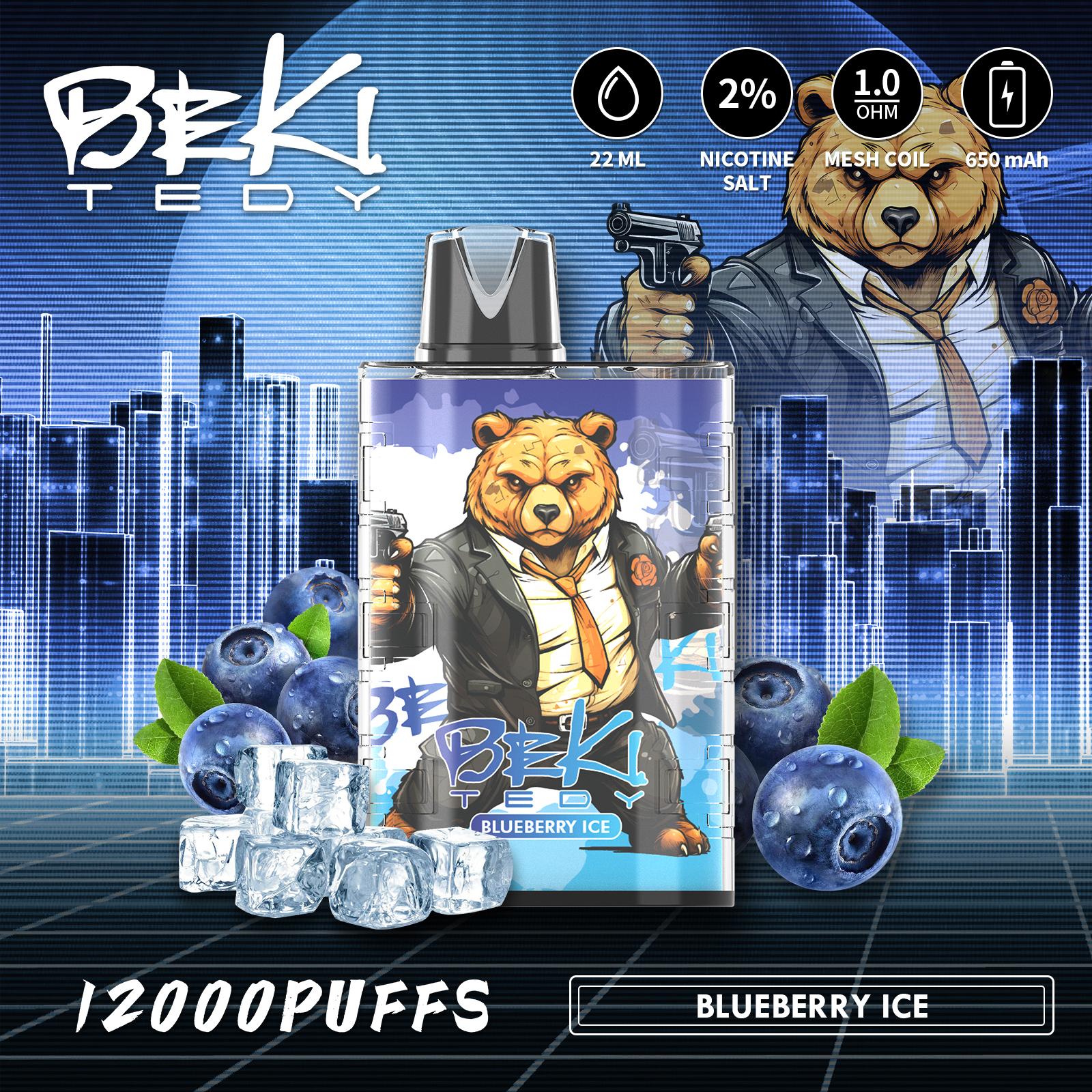 Beki Tedy 12000 Puffs Wegwerp Vape (Doos van 10)