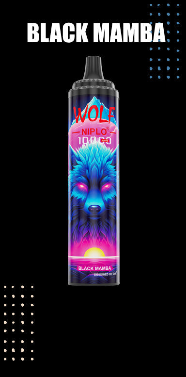 JNR Wolf Niplo 10000 Puffs Wegwerp Vape (Doos van 10)