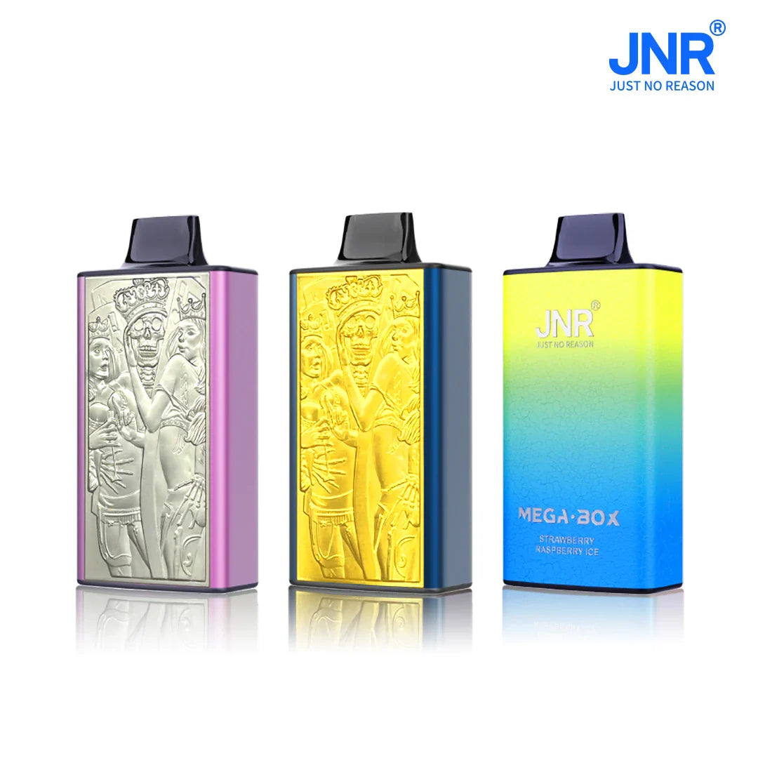 JNR Mega Box 25000 Puffs Wegwerp Vape (Doos van 10)