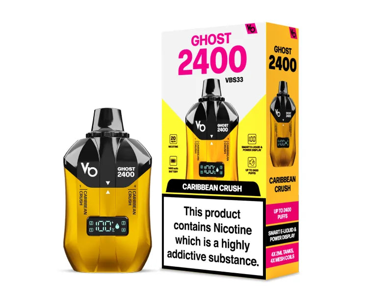 Ghost 2400 Puffs Wegwerp Vape (Doos van 5)