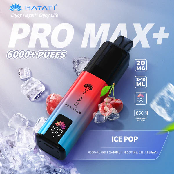 Hayat Pro Max+ 6000 Puffs Disposable Vape