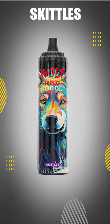 JNR Wolf Niplo 10000 Puffs Wegwerp Vape (Doos van 10)