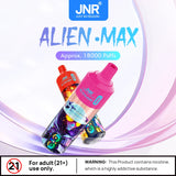 JNR Alien Max 18000 Puffs Wegwerp Vape (Doos van 10)