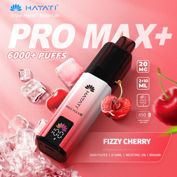 Hayat Pro Max+ 6000 Puffs Disposable Vape