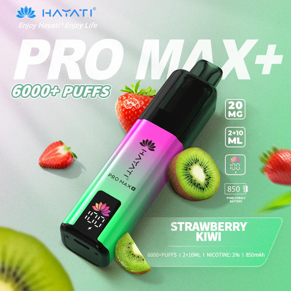 Hayat Pro Max+ 6000 Puffs Disposable Vape