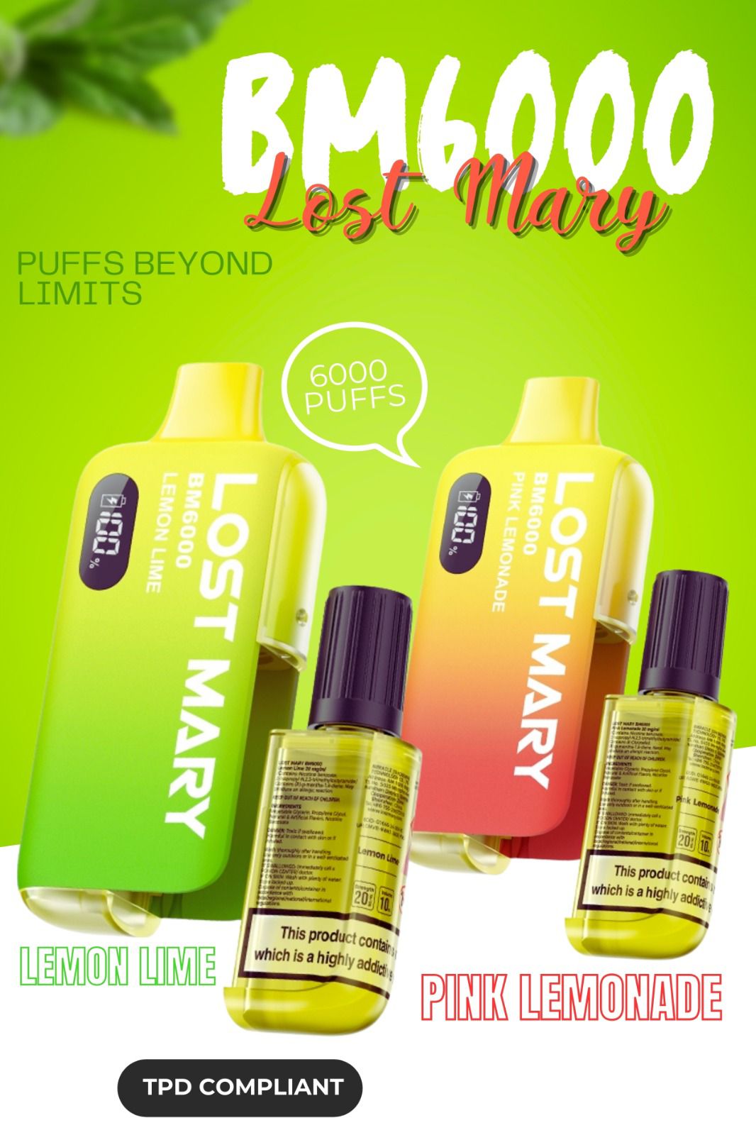 Lost Mary BM6000 (Box of 10)
